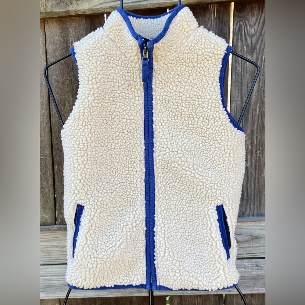 Duluth Trading Childs Sherpa Vest Unisex Sz 7 Excellent